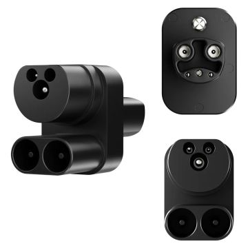 CCS2 zu Tesla Adapter für EV-Ladestation, 400A CCS2 Combo Tesla Konverter