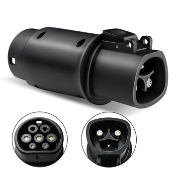 EV Adapter Tesla auf Typ 2 , Konverter für Tesla EV Ladegerät auf Typ2 Ladeanschluss