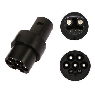 Typ2 zu Tesla Adapter für DC EV Ladegerät, Verwenden Sie Typ2 Ladegerät zum Laden Tesla Auto